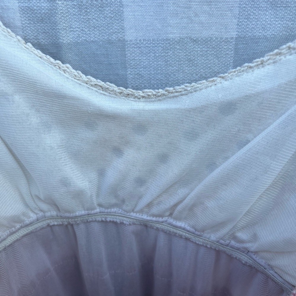 J Gee Crochet ruffle Dress size large - Picture 6 of 9